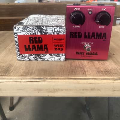 Way Huge WHE203 Red Llama Overdrive MkII 2012 - 2019 - Red image 2