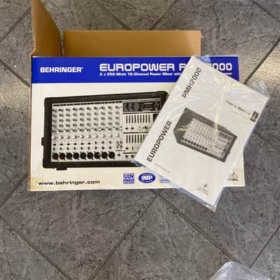 Behringer Europower PMX2000 Powered Mixer (Boxed) – FX Section Fault for Parts or Repair image 6