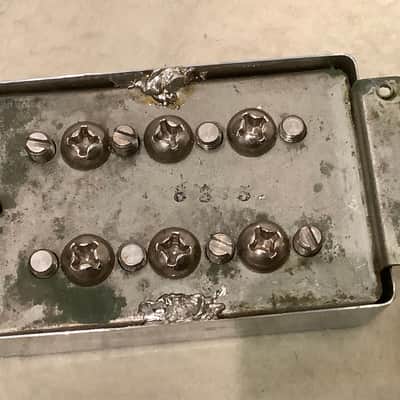 Fender Telecaster bass wide range humbucker pickup early 70’s Chrome original vintage USA Tele image 12