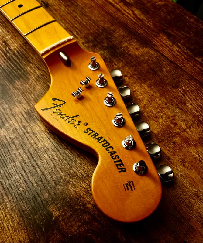 Fender AV II American Vintage 1973 Strat NECK + TUNERS 73 Stratocaster - Maple image 1