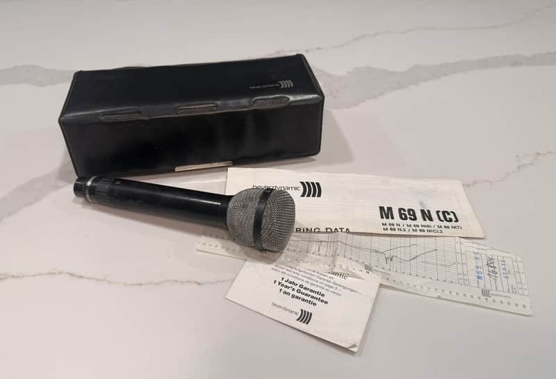 1970s Beyerdynamic M69 N(C) Dynamic Microphone Vintage image 1