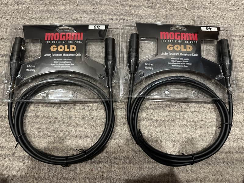 Mogami Gold Studio-06 XLR Male to XLR Female - 6'