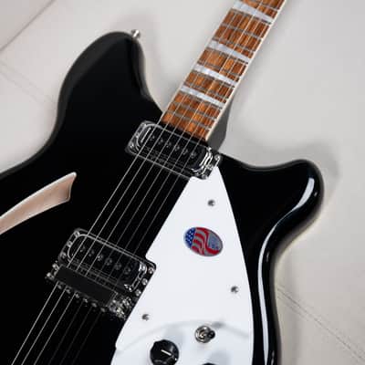 Rickenbacker 360 Semi-Hollow Electric Guitar | Jetglo | Brand New | $95 Worldwide Shipping! image 2