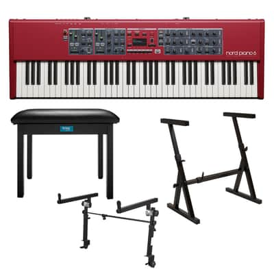 Nord Piano 6 73-Key Digital Piano Bundle with Stand and Bench image 1