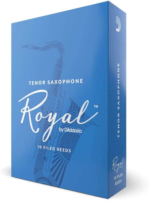 Rico Tenor Saxophone Reeds, Strength 4.0, 10-pack image 1