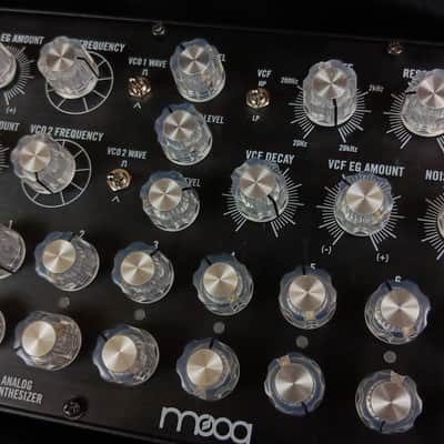 33-Piece Moog-Inspired Aftermarket DFAM Full Knob Kit New Production - Clear/Aluminum image 11