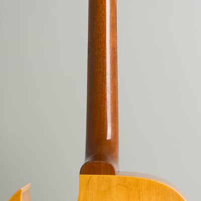 Gibson ES-175DN Arch Top Hollow Body Electric Guitar (1954), ser. #A18227, original brown leather covered hard shell case. imagen 9