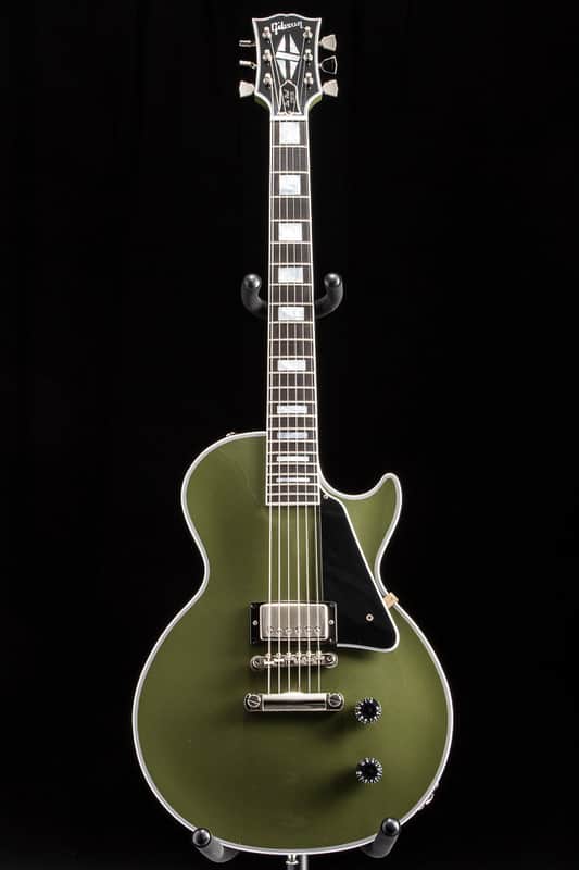 Gibson Custom Les Paul Custom One Humbucker Olive Drab VOS image 1