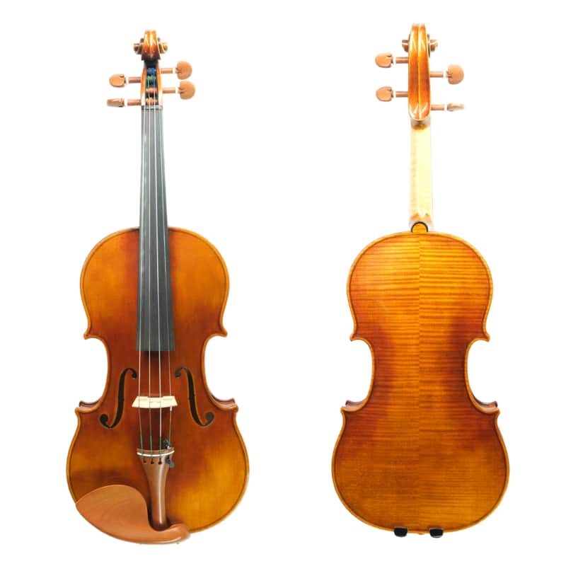 Professional Stradivari Model Violin Outfit 4/4 Handmade European Tonewood image 1