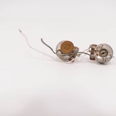 1981 Vintage Fender Precision Bass Potentiometer Pots Set Harness 1980's image 1