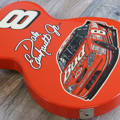 Collector Owned! Dale Earnhardt Jr. Nascar Signature Gibson Les Paul Custom + COA OHSC image 16