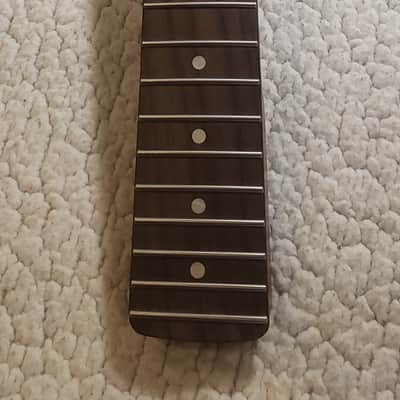 Immagine # HGS-R7-Unbelievable,5A,Nitro,Roasted flame maple neck with Killer flame maple head stock and NO fret tangs. Made for a Strat body. You never felt frets like this.! - 8
