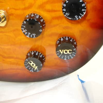 Washburn WI64DL Idol Deluxe Electric Guitar, Vintage Sunburst WI-64DL image 3