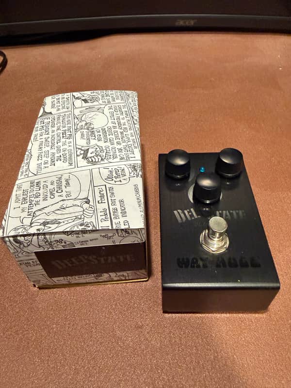 (Free shipping!!!) Way Huge WM20BK Deep State Blackout Joe Bonamassa Signature Overdrive 2025 - Blacked Out image 1