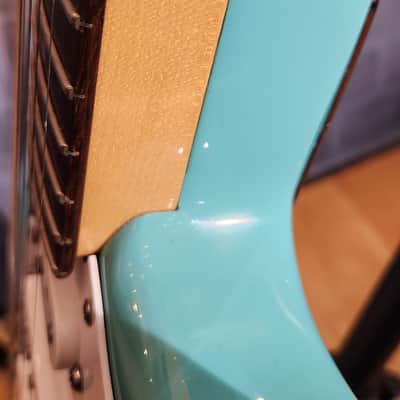 Fender 2000 American Deluxe Stratocaster Rosewood Fretboard Repainted Seafoam Green w/ OHSC, Locking Tuners & Changed Pickups image 15