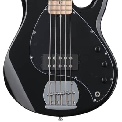 Sterling By Music Man StingRay RAY5 Bass Guitar - Black image 2