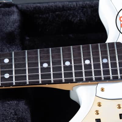 2025 Fender Japan MIJ Traditional ’60s Jaguar White Pearl Matching Headstock Gold Hardware w/ HSC image 5