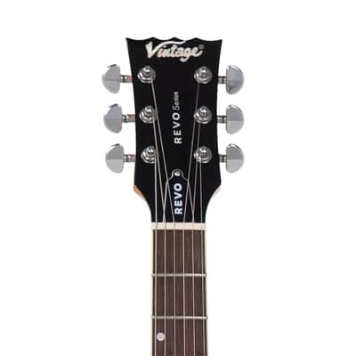 SPECIAL OFFER!! Vintage REVO Series 'Waverider' Electric Guitar ~ Sherwood Green image 6