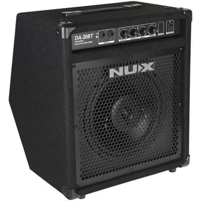 NuX DA-30BT Personal Monitor Amplifier 30 Watt for Portable Electronic Drum Monitoring with Bluetooth, Black image 2