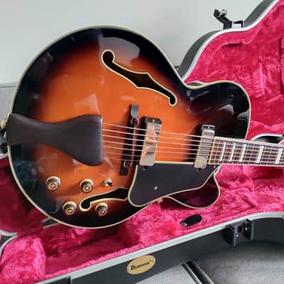 2015 Ibanez AFJ957 VSB 7-String Artcore Expressionist w/OHSC image 2