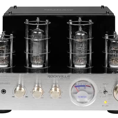Rockville BluTube Tube Amplifier/Home Theater Receiver+(2) 8" Ceiling Speakers image 10