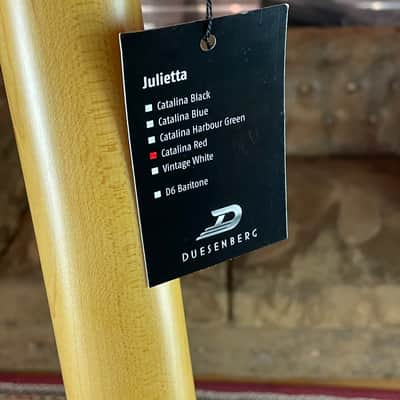 Duesenberg Julietta Catalina Red + incl. Gigbag + NEW image 13