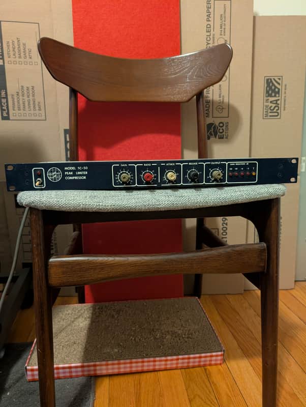 Ashly SC-50 Peak Limiter Compressor 1979 - Blue image 1