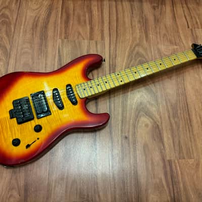 Epiphone Gibson S-510 / SKB-1000 435i 635i Electric Guitar Superstrat U2 Strat ULTRA RARE, only 400 units made on Samick factory Sunburst image 11
