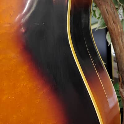 Framus Texan 5/196 Acoustic Guitar - Sunburst West Germany - Vintage 1969 Model image 19