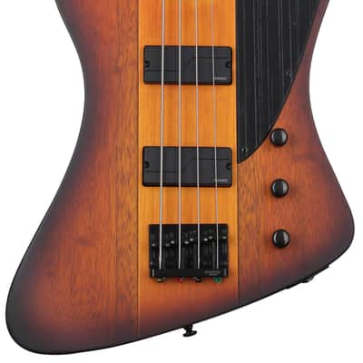 ESP LTD Phoenix-1004 Bass Guitar - Tobacco Sunburst Satin image 1