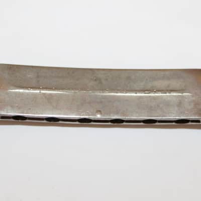 Vintage 1975 Gibson Tailpiece Nickel 1974 1976 Les Paul ES SG 1970's Stop Tail image 2