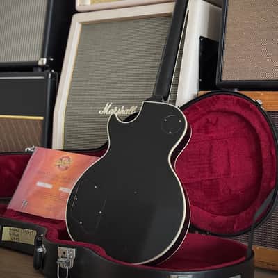 Gibson Custom Shop Les Paul Custom EB/CH seltenes Exemplar mit Chrome Hardware! 2007 - Ebony with Chrome Hardware image 19