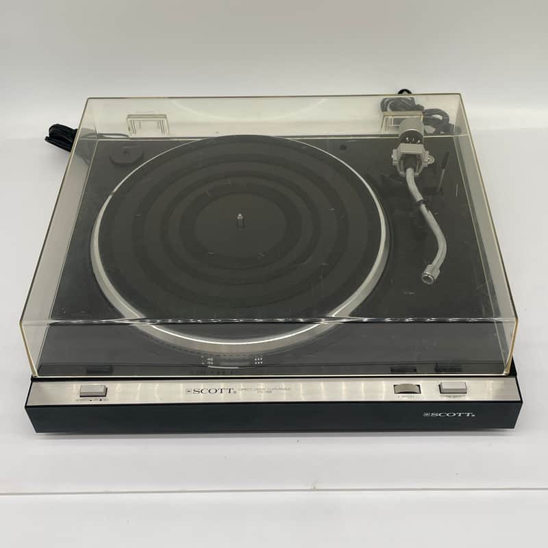 Scott PS 68 Not 68A Vintage Direct Drive Turntable Silver  *WORKING READ* image 1