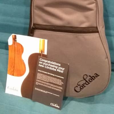 Cordoba Mini SM-CE Nylon Acoustic-Electric -- solid Cedar/Spalted Maple -- w/ Cordoba bag image 10