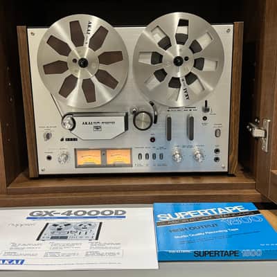 AKAI 4400D 1973 - 197✓Serviced 💥Warranty Rare Vintage Tape