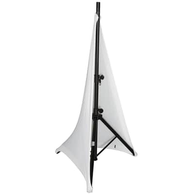 Mint Gator Cases Stretchy Speaker Stand Cover in White image 10
