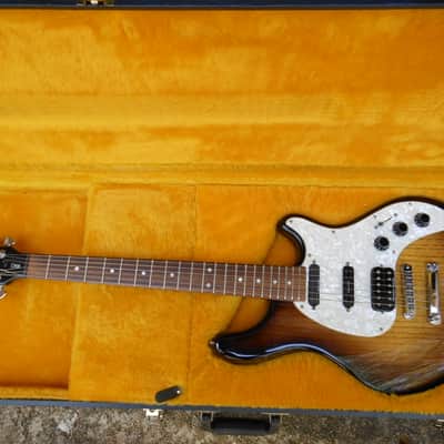 Awesome & Rare Custom Shop Washburn WM3 Swamp Ash Sunburst Electric Guitar image 2