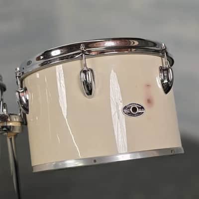 Used Slingerland Concert Tom Set 10/12/13/16 White - Very Good image 2