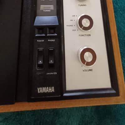 Yamaha NS Series MC-40 Music Console 1970s - Solid wood / Perspex cover / aluminium or similar control fascia image 6