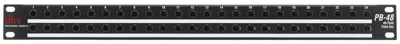 dbx PB48 48-Point Patch Bay