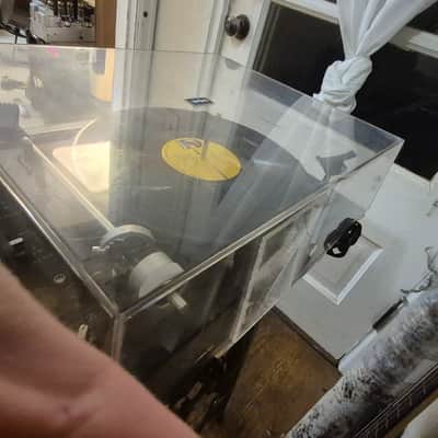BIC 940 Automatic Record changer RESTORED/NEAR AUDIOPHILE at carbon fiber cart 70s - Black image 5