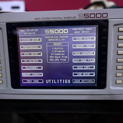 Akai S5000 Stereo Digital Sampler 256mb image 12
