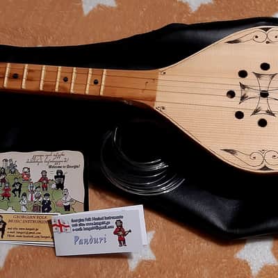 Georgian folk music instruments | Panduri and Salamuri | Folk music | ფანდური | image 1