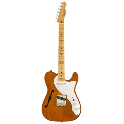 Used Squier Classic Vibe '60s Telecaster Thinline - Natural w/ Maple FB image 2