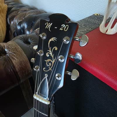 Eko M-20 Custom DC Roberto Brandoni M20 Guitar - Vintage 70s DiMarzio Creme Super Distortion Humbucker Pickups image 7