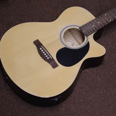 Fender FA-135CE acoustic electric Guitar - used - w/ case image 4