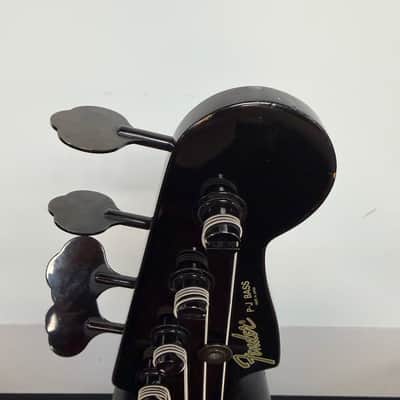 Vintage Fender P-J Precision Jazz 4-String Electric Bass Guitar Made in Japan MIJ Factory Kahler Tremolo Bridge image 3