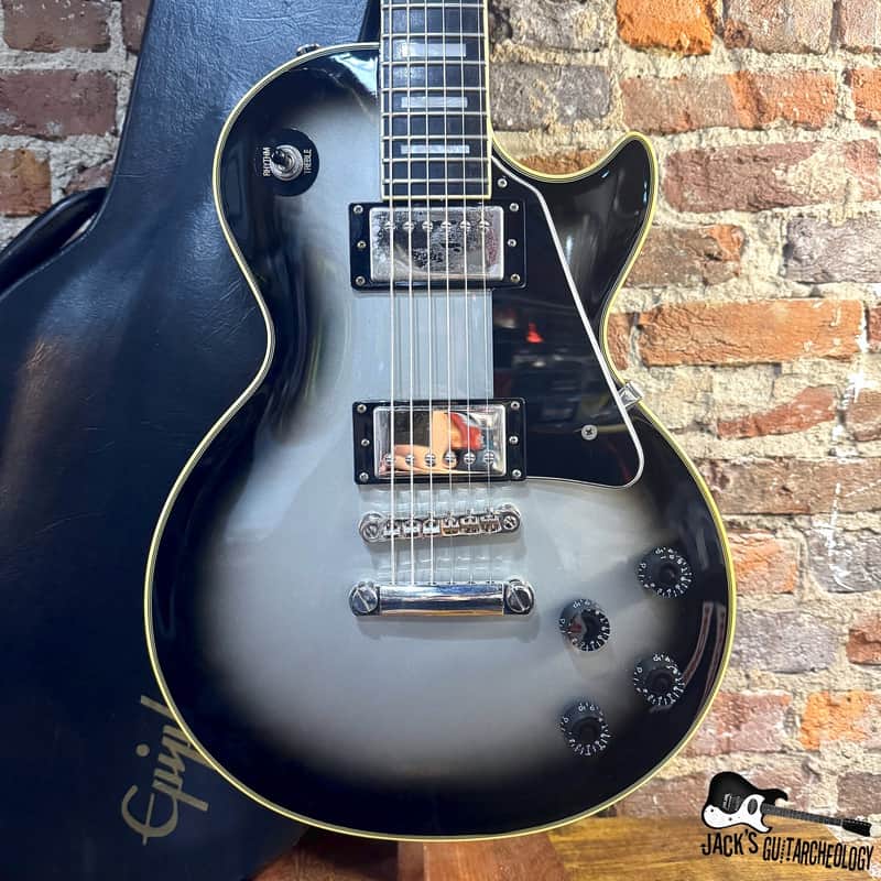 2016 Epiphone Les Paul Custom Silverburst
