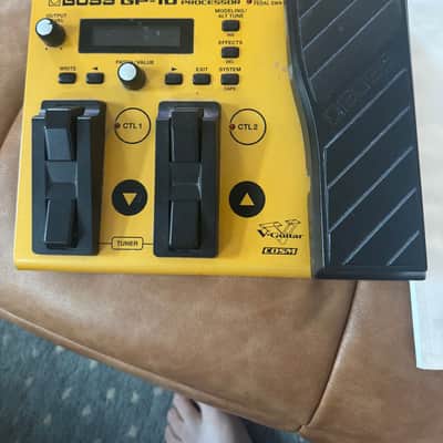Boss GP-10 Guitar Processor Multi-Effect Unit 2014 - Present Yellow