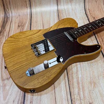 Fender MIJ Limited Telecaster Raw Ash RW VNT image 9
